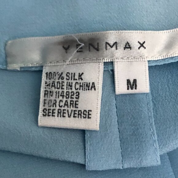 YENMAX 100% Silk Tunic Blouse - Quiet Luxury - Picture 2 of 7
